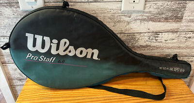 Raquette Wilson Prostaff 6,0 PWS L4 4 1/2 avec étui double bande5