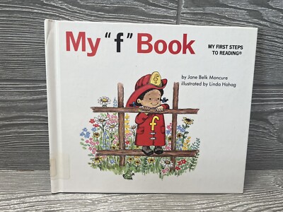 My ''f'' Book My First Steps To Reading Moncure, Jane Belk Hardcover Sound Box