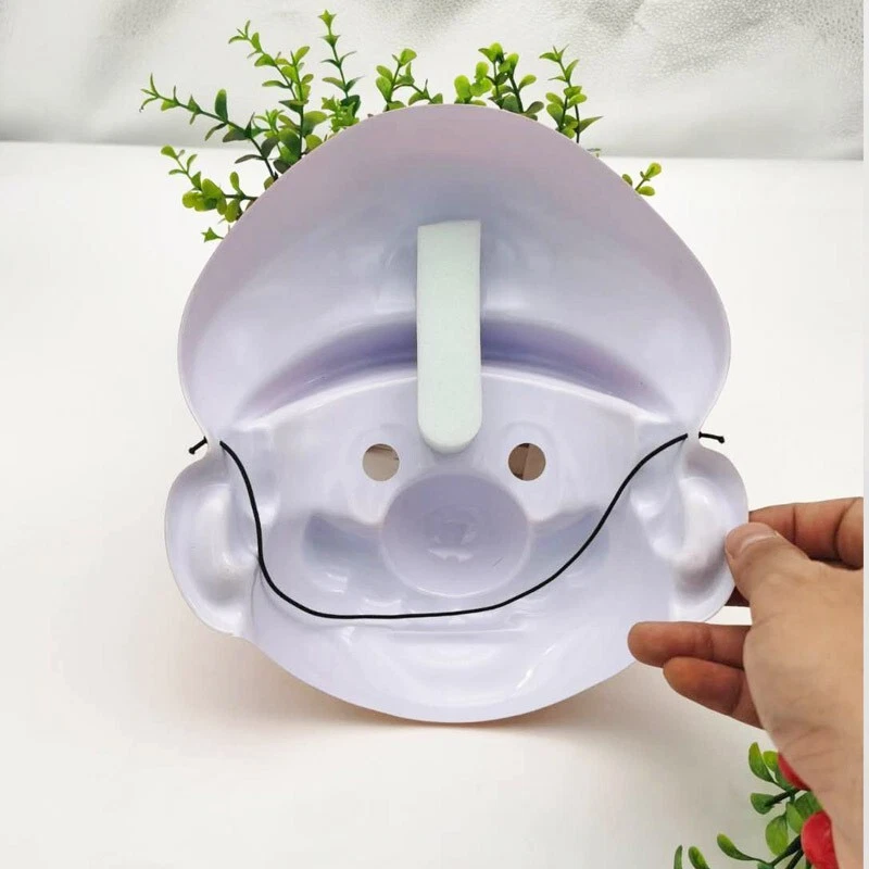 Mario Bros Masque Luigi Cosplay Déguisement Carnaval Halloween Jeux Video - Photo 3/4