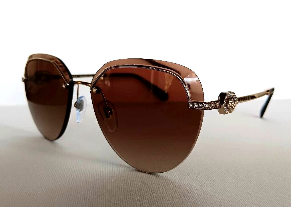 NEW BULGARI BV 6154B with Crystal Accents Sunglasses for Women