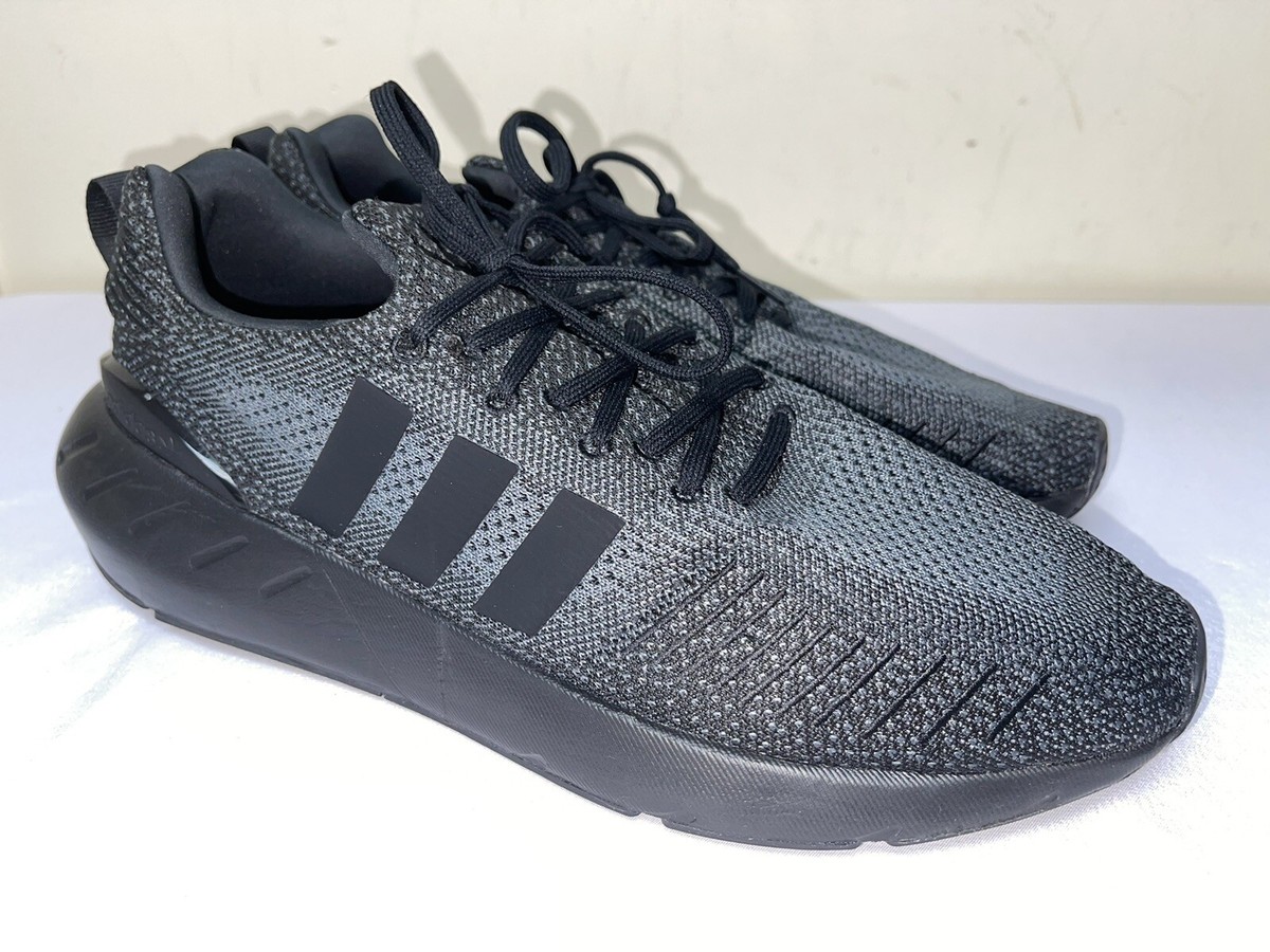 Adidas Mens Swift Run 22 GZ3500 Black Running Shoes Sneakers Sz 13 | eBay