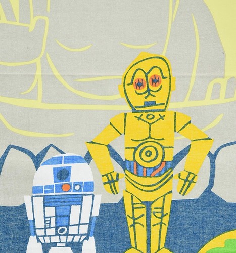 Star Wars TENUGUI Big Buddha Japanese Traditional 100% Cotton Towel 34×90cm - Picture 3 of 3