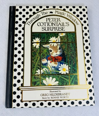 VTG Kids Peter Cottontail Surprise Book 1985 Classic Garden Story