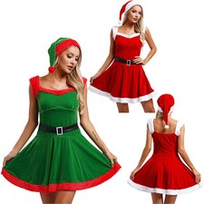 Women Dress And Hat Holiday Minidress Mini Dresses Cocktail Nightdress Theme