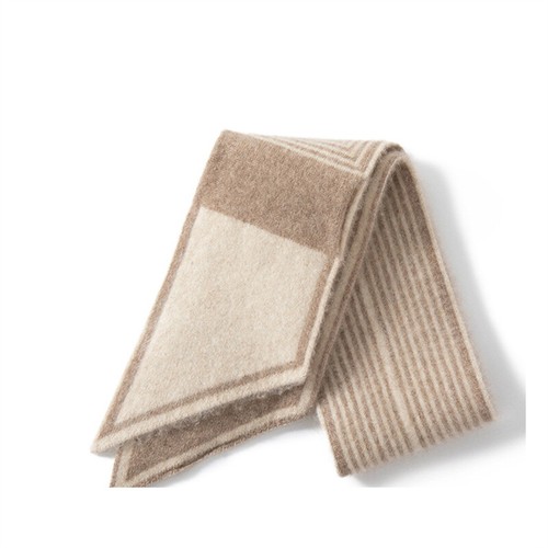 Winter Damen Strick Rein 100% Kaschmir Kerchuch Kurzschal Dekoration Halstuch - Bild 2 von 16