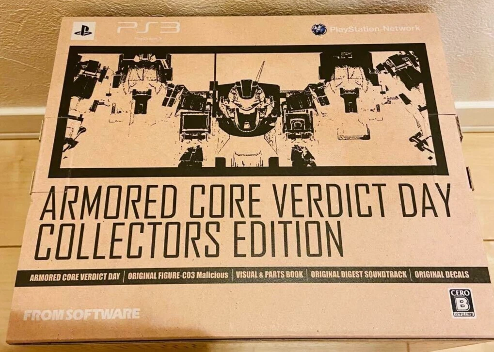 Armored Core: Verdict Day Bundle Comes With Figurine, Art Book