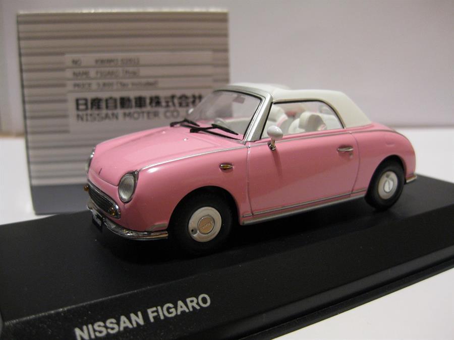 1/43 京商 NISSAN FIGARO ニッサン フィガロ ピンク 絶版 1/43 京商 NISSAN FIGARO ニッサン フィガロ ピンク 絶版