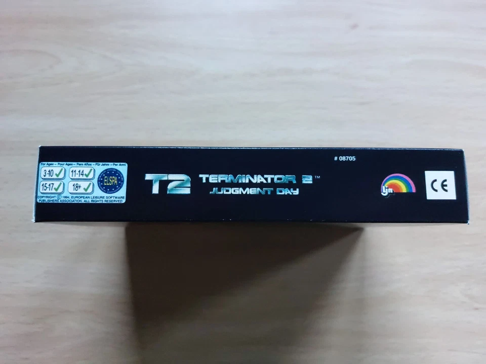 Caja y manual de reemplazo de Terminator 2 Judgment Day - Imagen 4 de 4