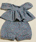 Vintage Cabbage Patch 2 Pc Floral Outfit Girl