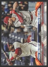 Jesmuel Valentin / Mitch Walding #US106 2018 Topps Update Phillies RC
