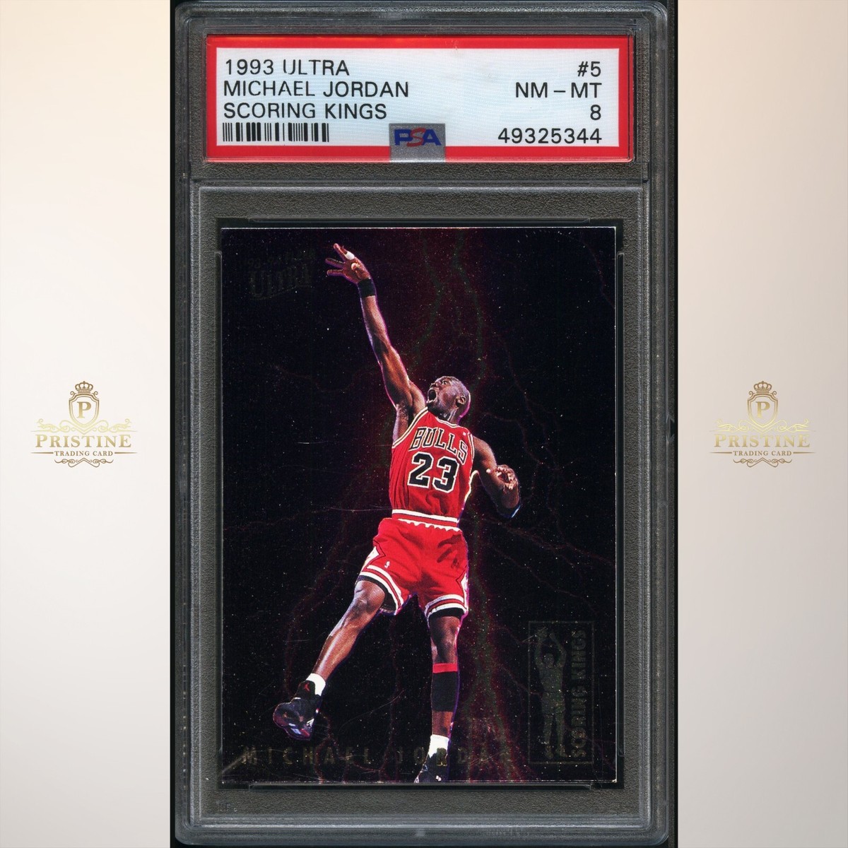 Pristine Auction Michael Jordan Fleer 59 Of 132 1993 Fleer Michael