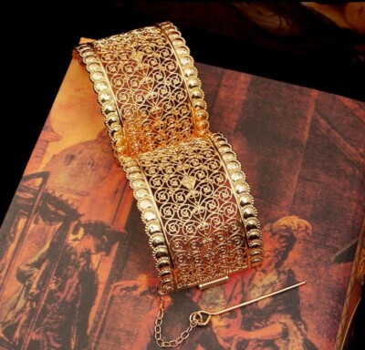 アクセサリー K18 gold bangle Italian 10mm 18kt Gold Over Sterling Twisted Bangle Bracelet