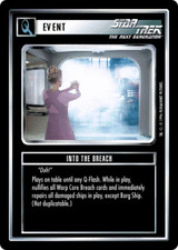 Star Trek CCG 1E - Q-Continuum - Into the Breach