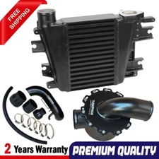 Upgrade Aluminium Intercooler,Airbox+Piping Kit For Nissan Patrol ZD30 3.0L