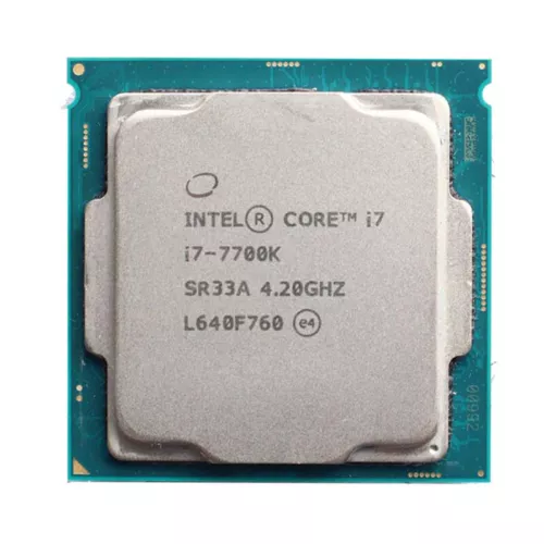 Intel Core I7-7700K SR33A 4.2 GHz 8M Cache Quad-Core LGA 1151 CPU Processor - Picture 2 of 4