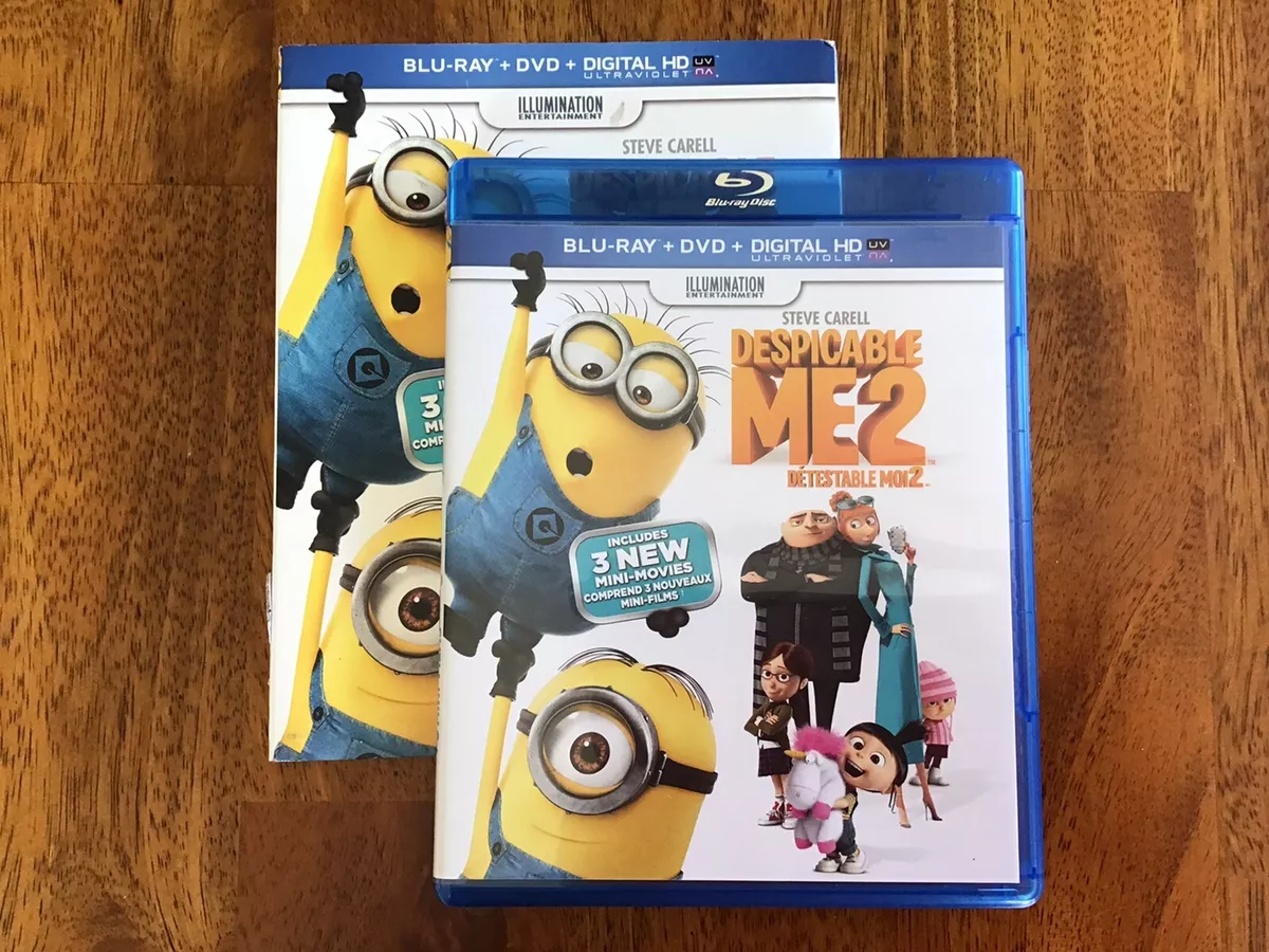 DESPICABLE ME, from left: Gru (voice: Steve Carell), Dr. Nefario