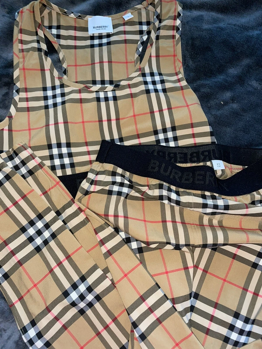 Authentic Burberry legging set AUThentic- S/xs