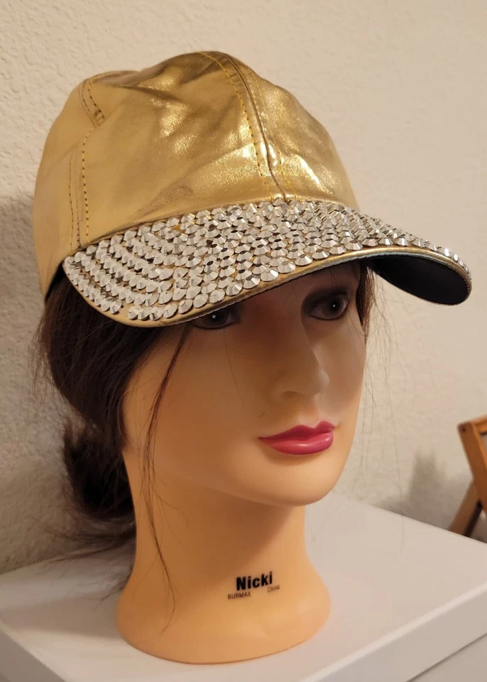 Sombreros Magid para mujer sombrero de baceball dorado Foto 4 de 4