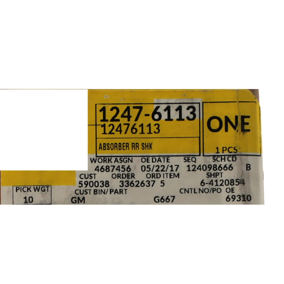 Kit de amortiguador OEM NUEVO 2000-2006 GM Cadillac Chevrolet GMC Escalade Tahoe 12476113 Foto 4 de 4