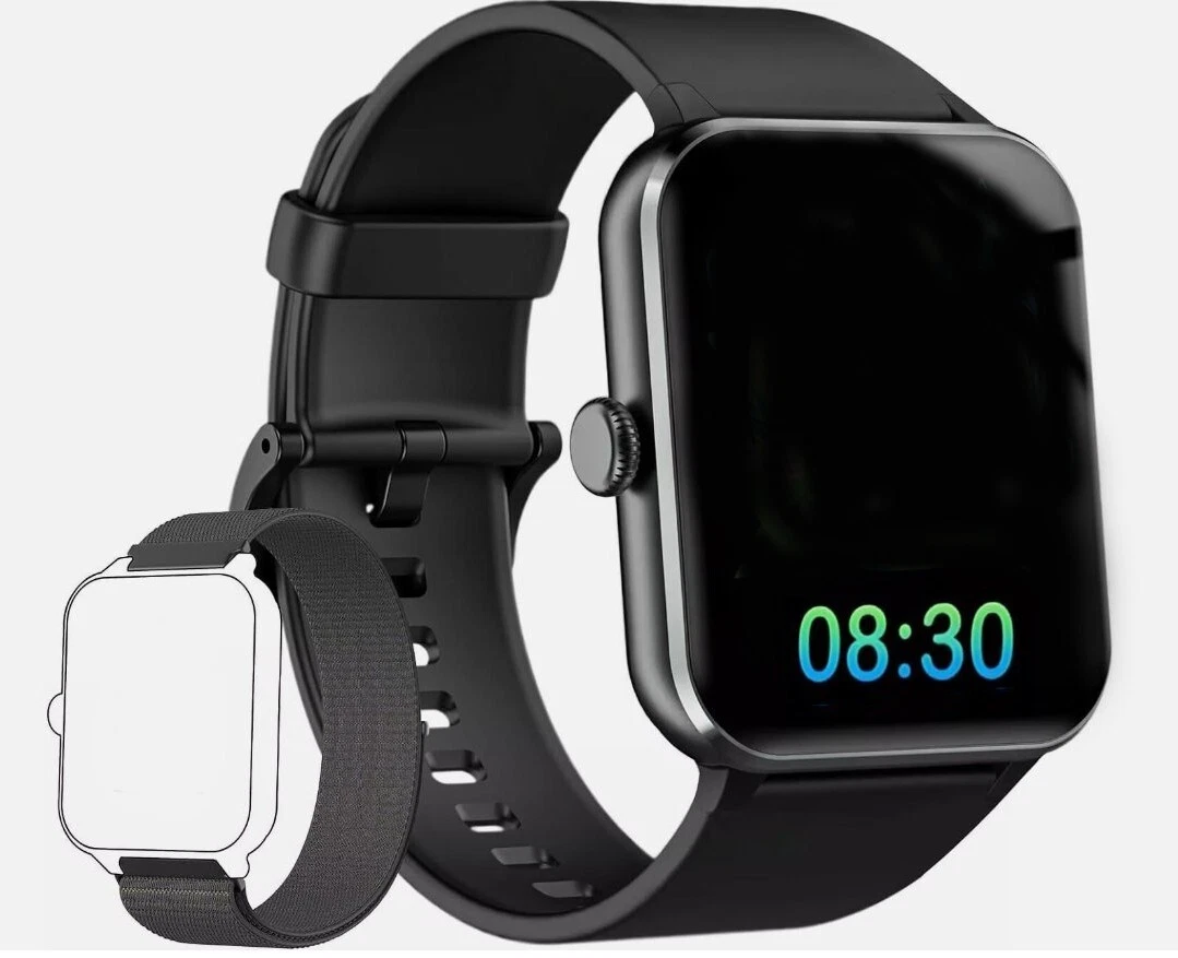 Fitness Tracker 2024 (Answer/Make Call) Smart Watch with 24/7 Heart Rate Blood