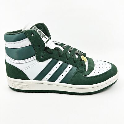 Adidas Originals Top Ten RB Green White Womens Leather Sneakers HP9549 
