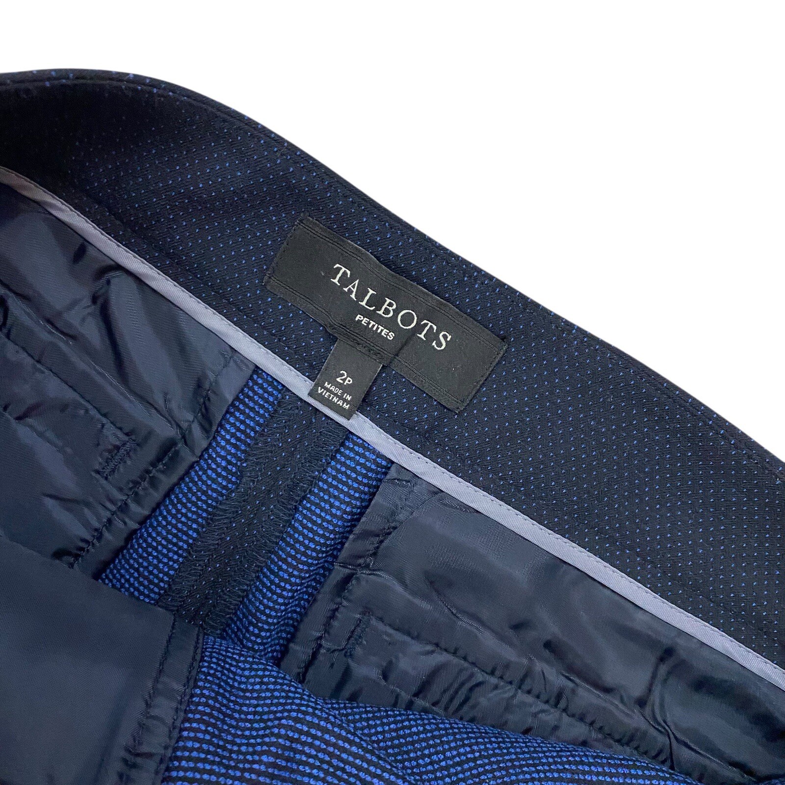 Talbots Petite Ankle Stretch Dot pattern dress/ca… - image 4