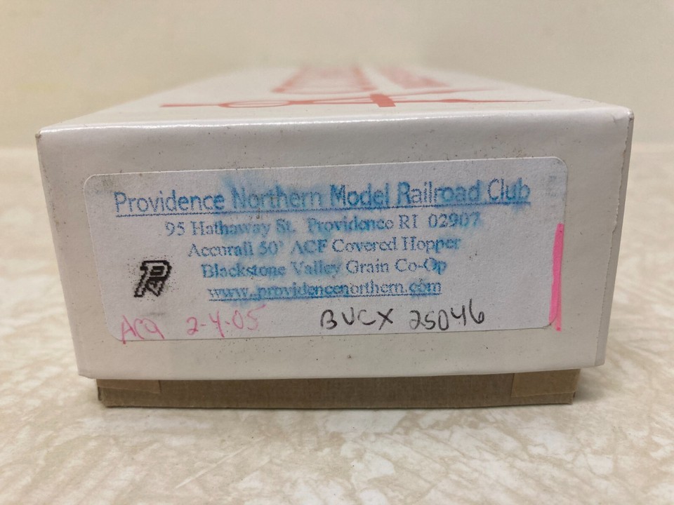 Accurail 50' ACF Covered Hopper(Blackstone Valley Grain COOP) eBay