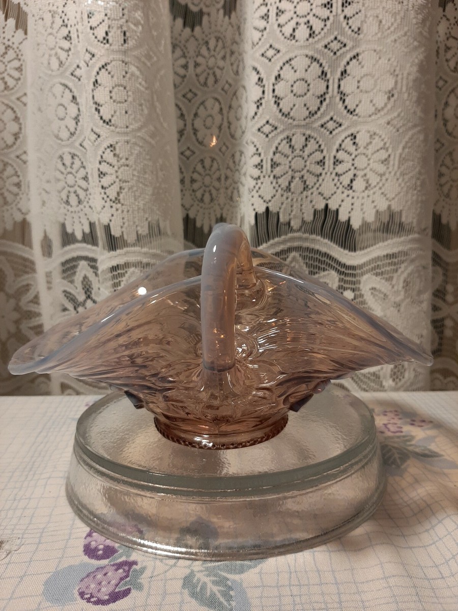 Vintage Fenton Wisteria Opalescent BonBon-1907-ABSOLUTELY GORGEOUS