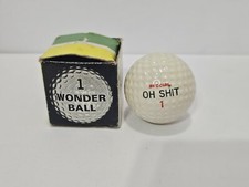Vintage Novelty Golf Ball Oh Special 1 An L.G.C Creation In Original Box