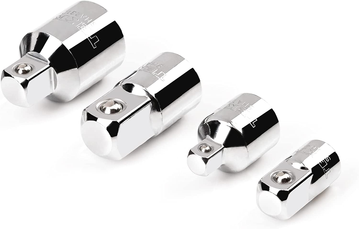 1/4, 3/8, 1/2 Inch Drive Adapter/Reducer Set (4-Piece) | SHA99017