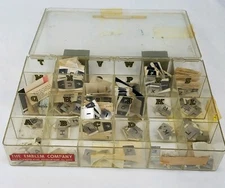 Vintage Metal Initial Luggage Tags Initialgrams 3/4" Choose Your Letter