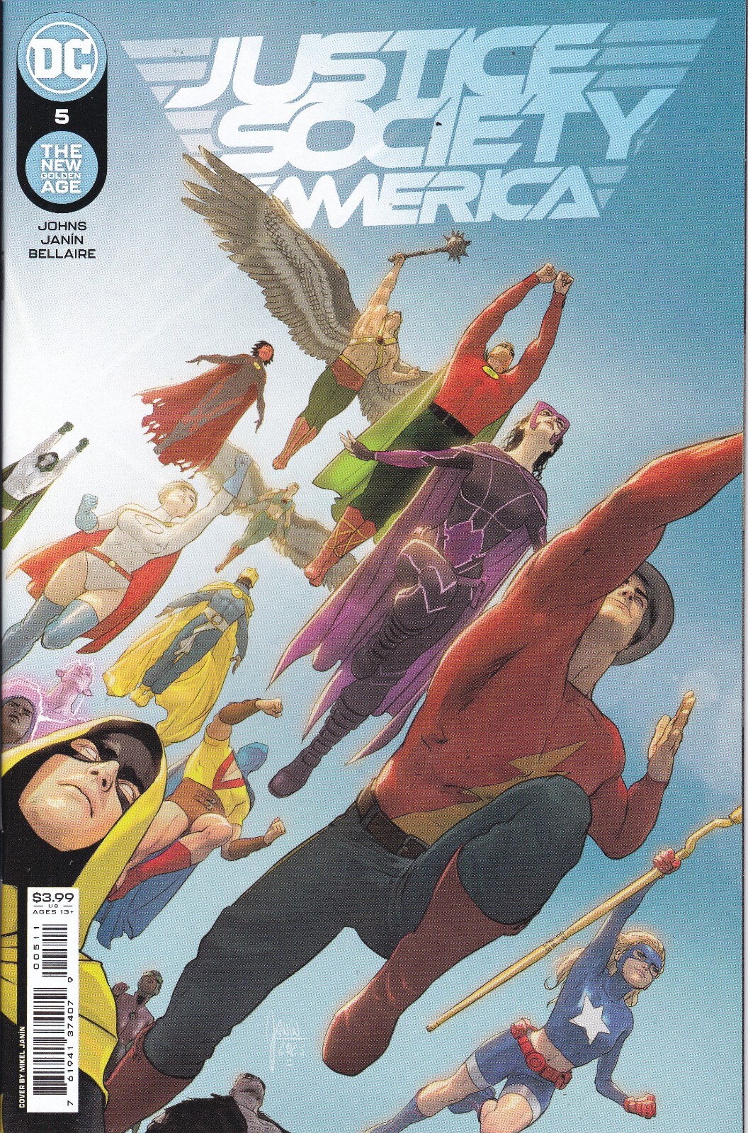 JUSTICE SOCIETY OF AMERICA (2023) #5 - New Bagged