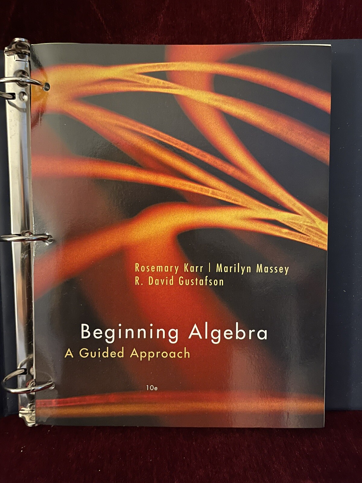 Beginning algebra a guided approach by marilyn massey rosemary karr