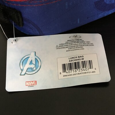Avengers Lunch Bag and Zak Water Bottle | eBay