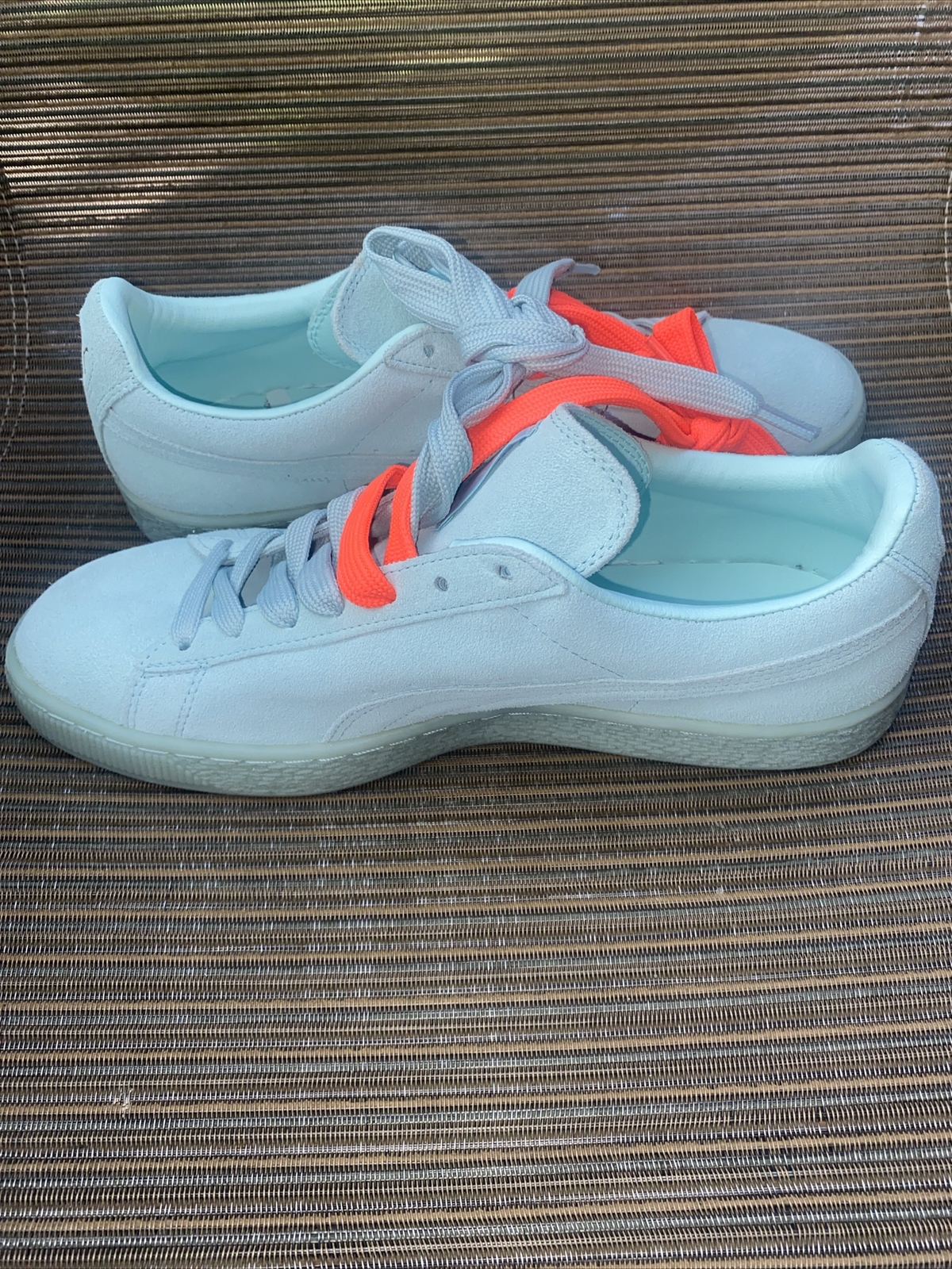 PANTOFOLA D’ORO Scarpe Puma Pelle scamosciata Classiche + Mono Iced Fair Aqua G Sneakers Uomo 9 5 Donna 10 5