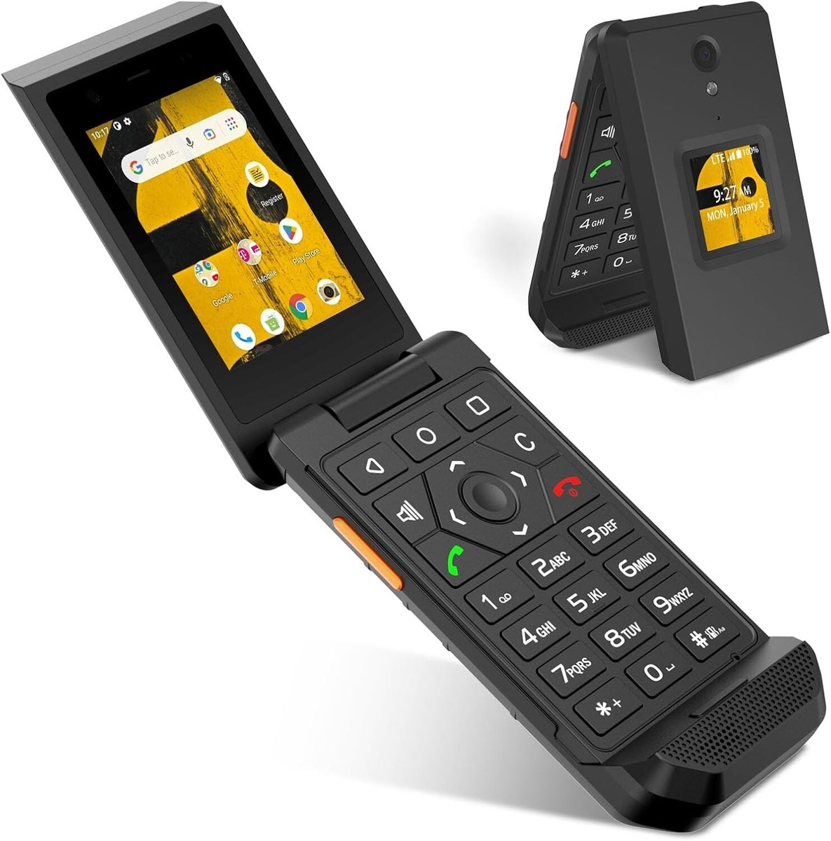 CAT S22 Flip SIMフリー　新品　折りたたみ　スマホ　海外 CAT S22 Rugged Flip Phone 16GB 2.8 Touchscreen Smart Cell Phone