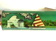 Jefferson Memorial Floaty Pen Moving Sailboat US Capitol Washington DC Vintage