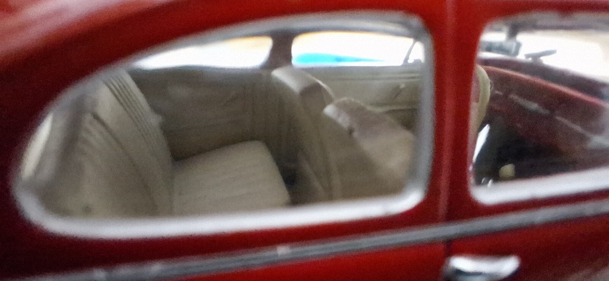 5) Volkswagen VW Kafer Ovalwindow 1953-1957 Red 1:43