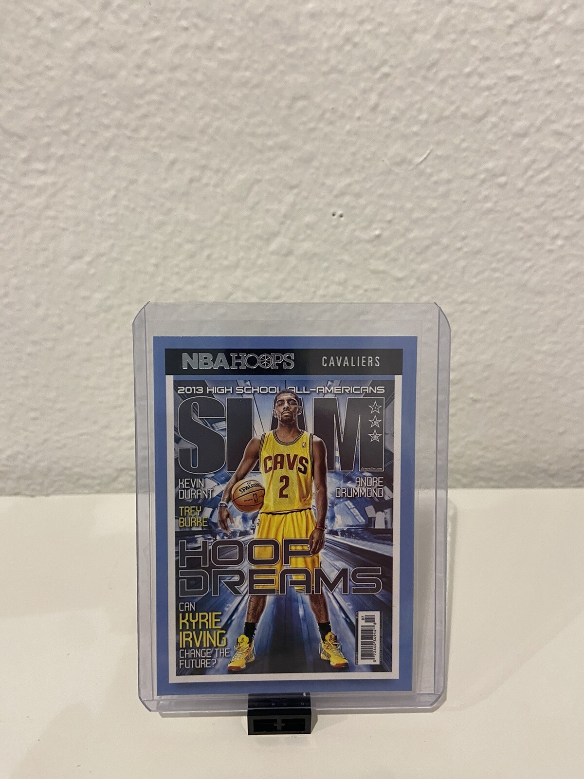 2021-22 Hoops Kyrie Irving SLAM Insert Cleveland Cavaliers Dallas Mavericks