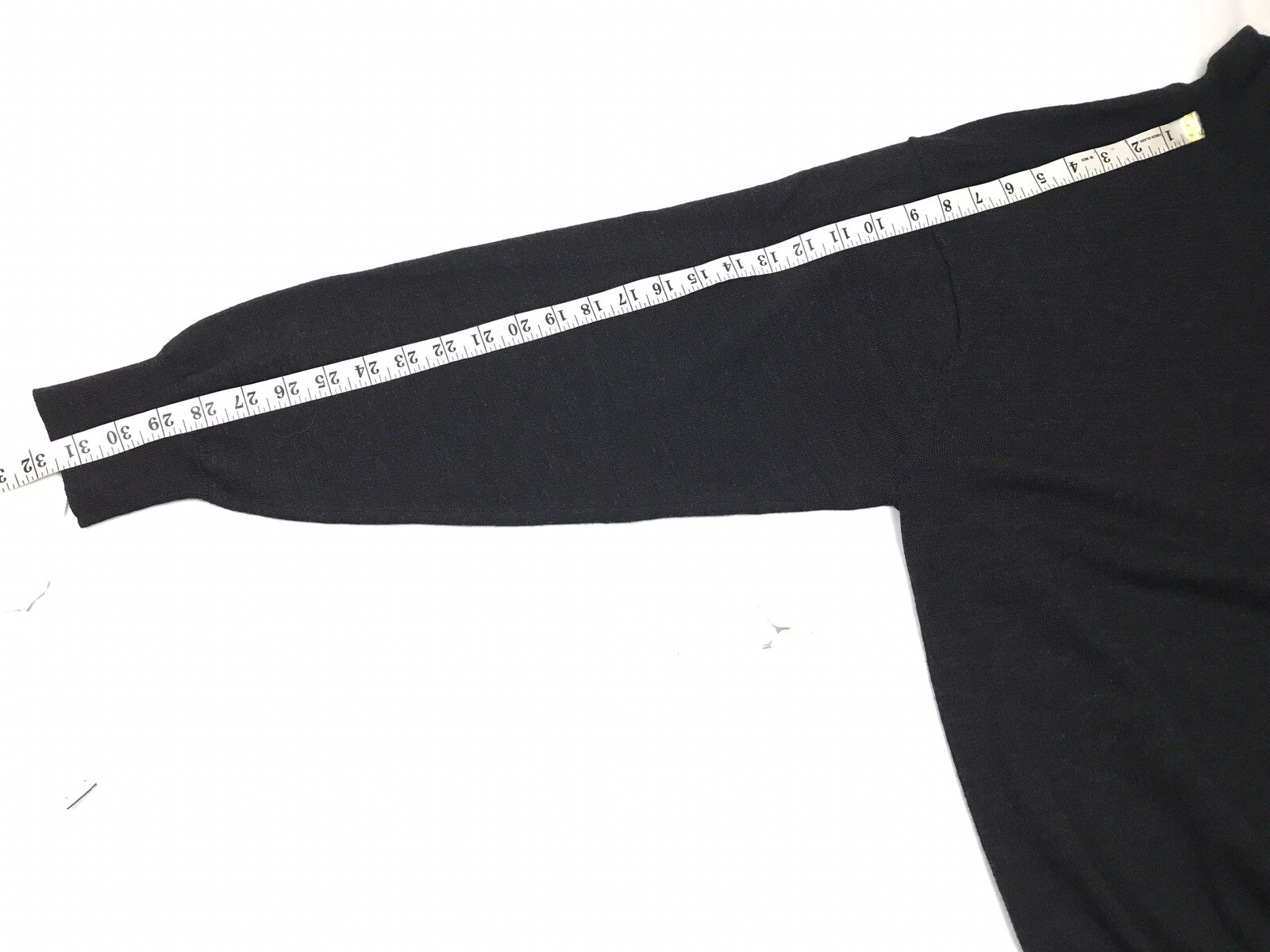 Orvis Mens Xl Heather Black Wool Zip Sweater Jumper P Gem