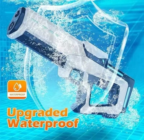 Electric Water Blasters Powerful Squirt Summer Outdoor Beach Toy For Kids Gift - Picture 5 of 6