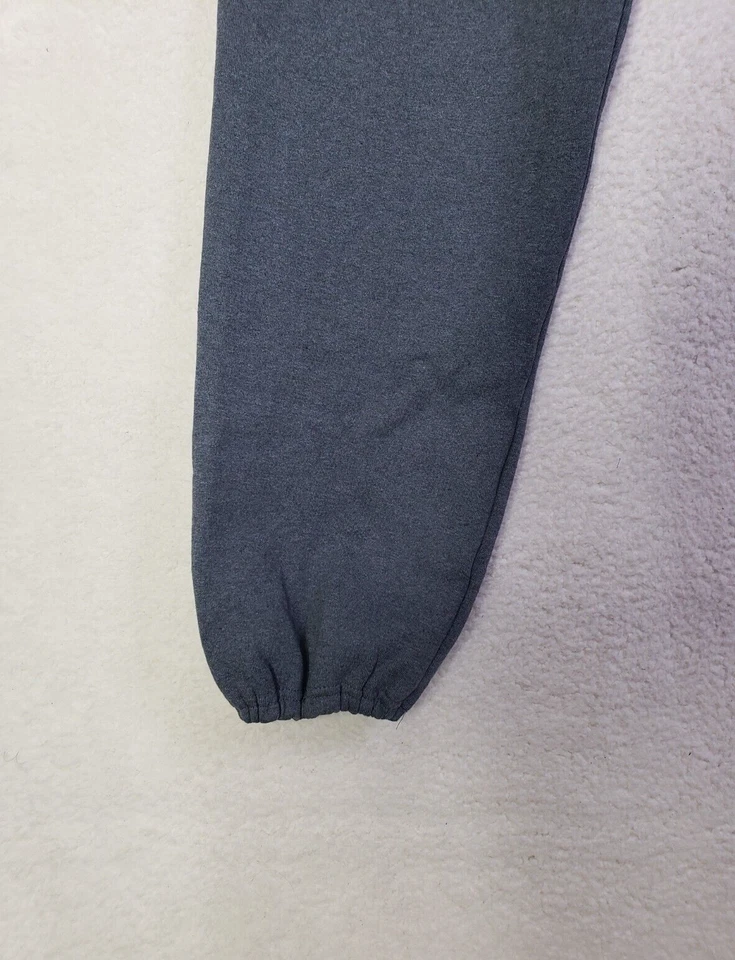 Pantalones deportivos Russell para hombre XXL gris mezcla de algodón con cordón puños Foto 4 de 4