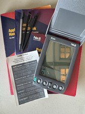 Original 3Com Palm III PDA Organizer PALM PILOT Tested Working 3 Stylus Booklets