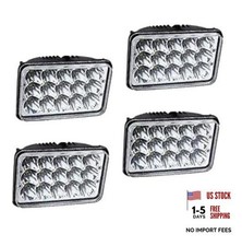 DOT Approved 4x6 Inch Sealed Beam LED Headlights Fit Kenworth T600 T800/800