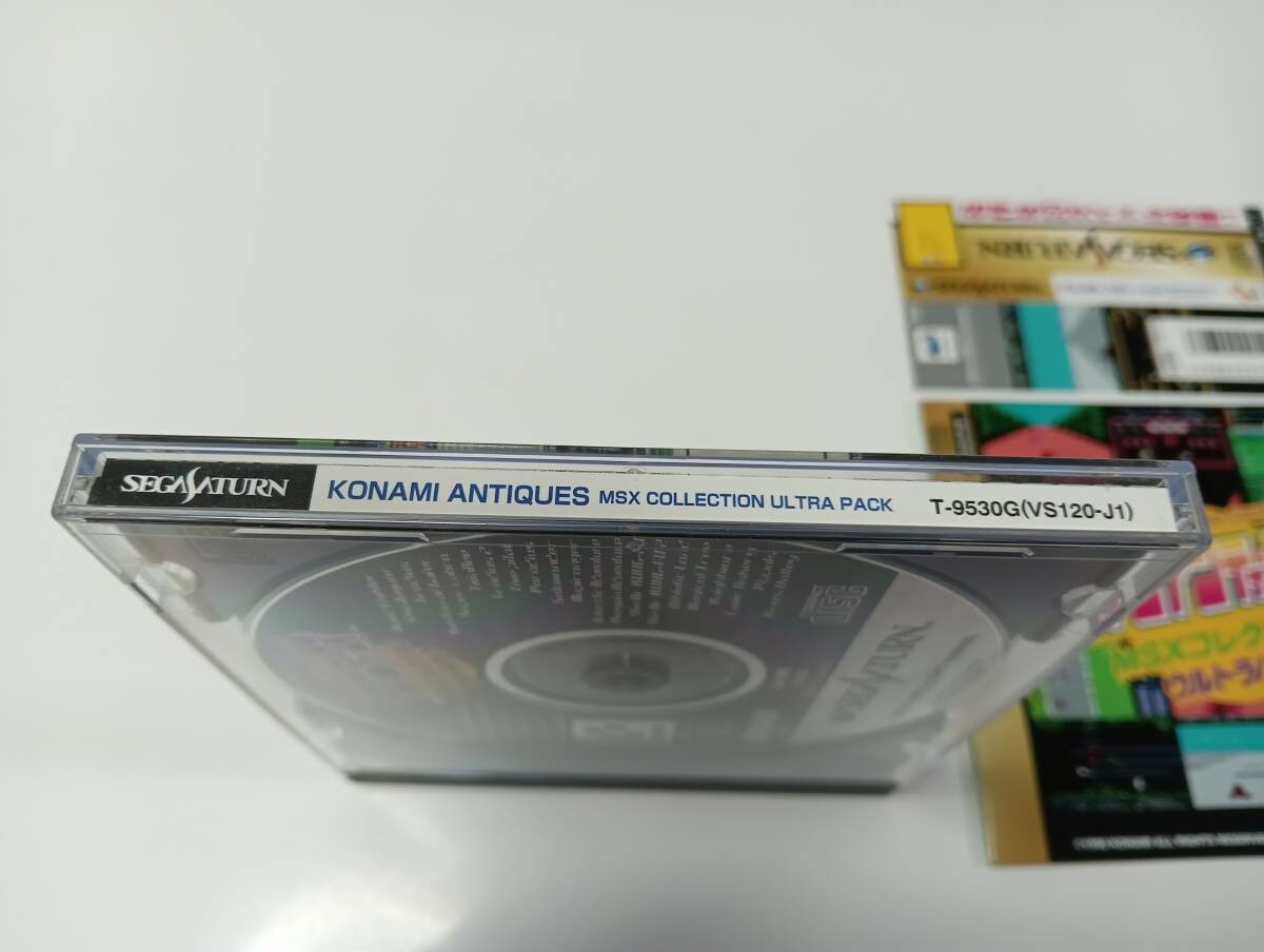 KONAMI ANTIQUES MSX Collection Ultra Pack Sega Saturn Japan KONAMI ANTIQUES MSX Collection Ultra Pack Sega Saturn Japan