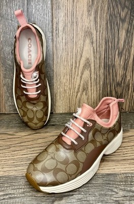 Купить coach c270 signature womens tech runner sneaker 95 b shoes
