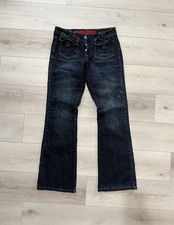 Marithe Francois Girbaud Women's Denim Jean Bootcut Size 30 Dark Wash Y2K