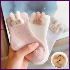 3Pairs/Lot Warm Winter Baby Socks Cute Soft Newborn Baby Girl Boy Thicken Terry