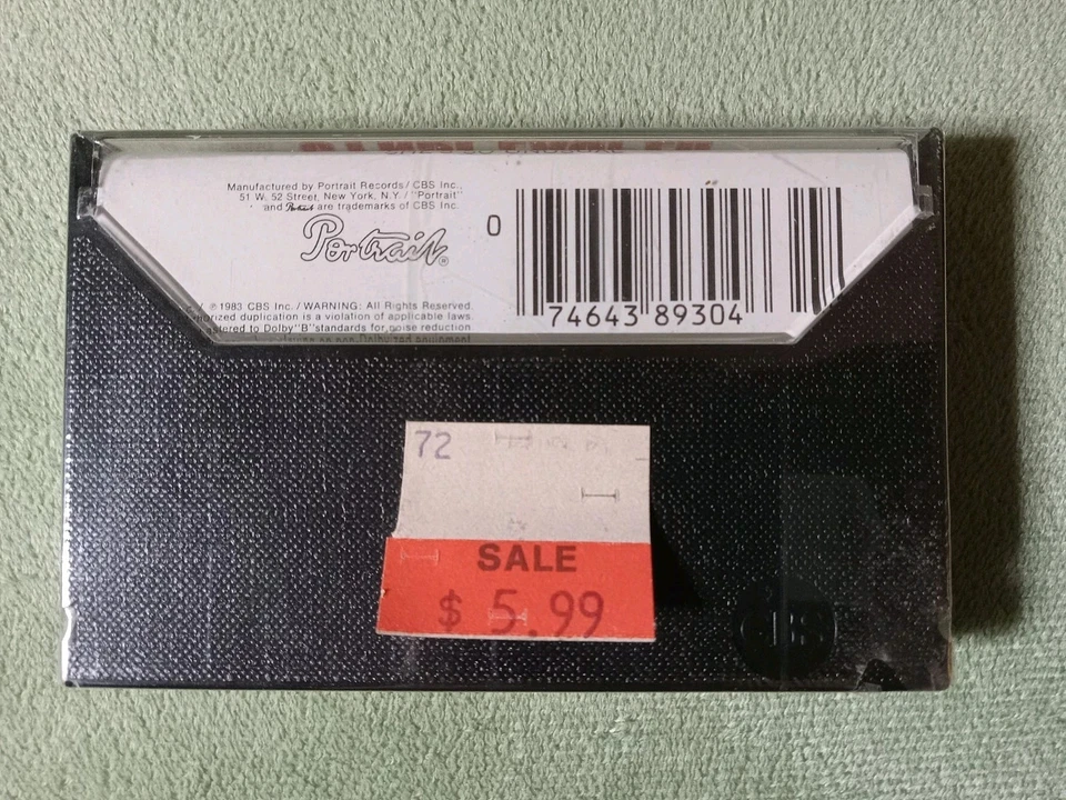 CYNDI LAUPER SHE'S SO UNUSUAL AUDIO CASSETTE BRAND NEW SEALED NOS PORTRAIT 1983 - Image 2 of 4