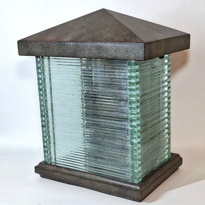 Maxim Lighting Triumph VX 1-Light 12.5-in Earth Tone Vivex Outdoor Wall Lantern 